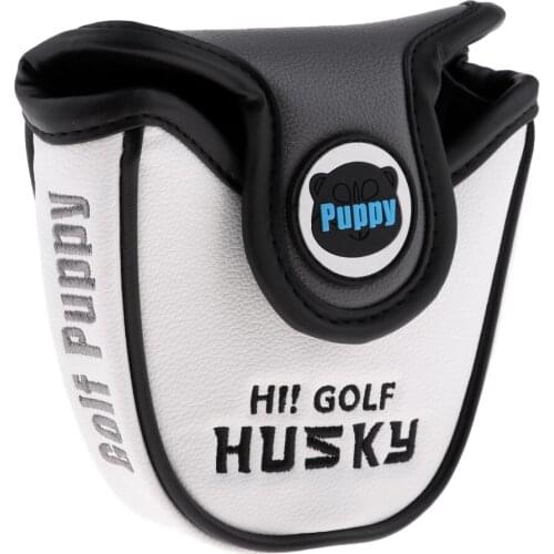 Golf Mallet Putter Head Covers Headcover with Dog Pattern (Pack of 1)