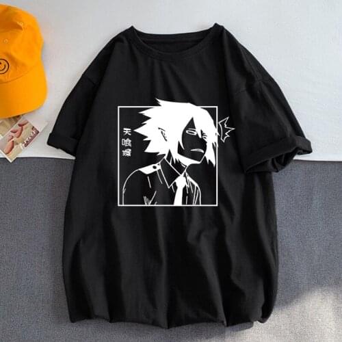 Tamaki Amajiki T-shirt Men Anime Clothing My Hero Academia Tshirt Boku No Hero BNHA MHA Cotton Graphic Tee Shirt Mens Clothing