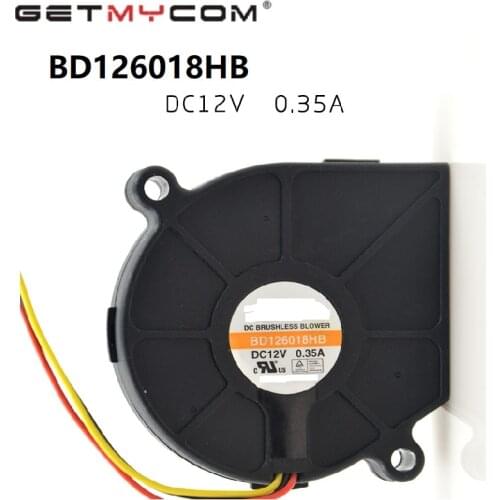Getmycom Original BD126018HB 6018 12V 0.35A turbo Blower raitiation heat cooling fan