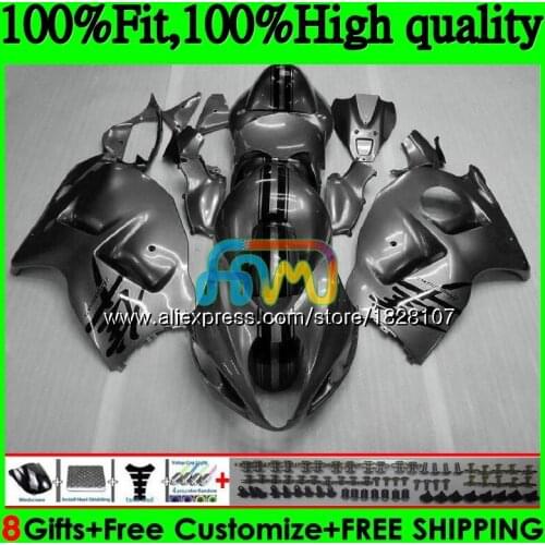 Injection For SUZUKI Hayabusa GSXR 1300 GSXR-1300 57BS.298 GSXR1300 08 13 GLossy grey 14 15 16 2008 2013 2014 2015 2016 Fairing