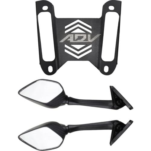Kodaskin Aluminum Motorcycle Handlebar Rear View Side Mirror Rearview Mirrors Accessories For ADV150 adv 150