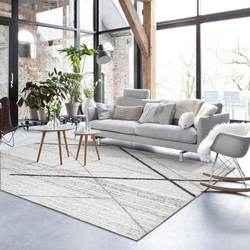 Moroccan Nordic Living Room Carpet Thick Home Rugs For Bedroom Modern Concise Carpet Sofa Coffee Table Mat Study Rugs And Carpet