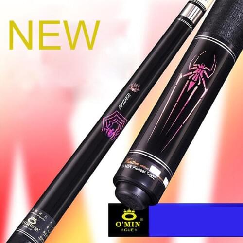 New OMIN Billiards Pool Cue 11.75mm Black 8 China 2018