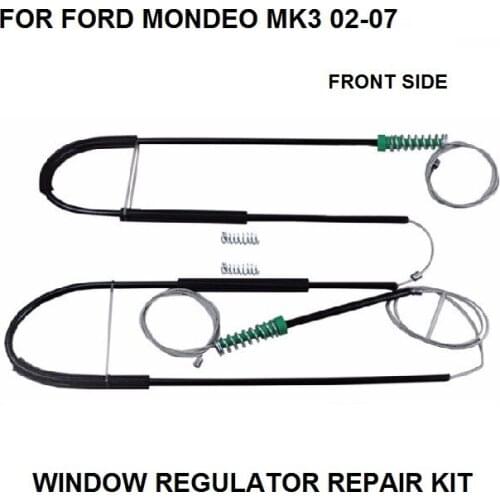 CAR CABLE FOR FORD MONDEO MK3 WINDOW REGULATOR REPAIR KIT FRONT LEFT or RIGHT 2000-2007 NEW