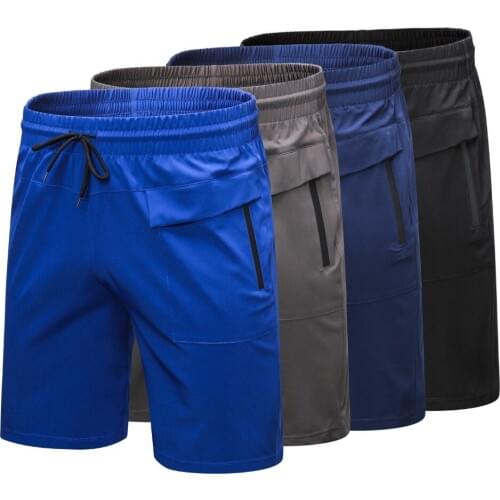 Sport Shorts Quick Dry Running Shorts Men With Front Back Pocket Basketball Gym Shorts Fitness Training Marathon Jogger Short