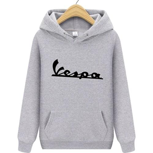 New Casual Vespa Letter Printed HOODIE Hip Hop Street wear Sweatshirts Skateboard Men/Woman Pullover Hoodies Male Hoodie S-XXL