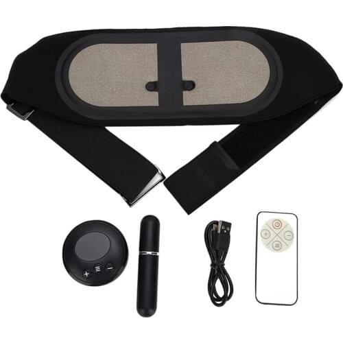 Top!-Toning Training Belt EMS Fitness Belt Waist Trimmer Belly Workout Toning Massager Home Exercise Belt for Men and Women