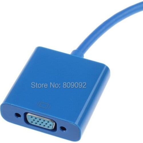 USB 3.0 to VGA Video Graphic Card Multi-Display External Cable Adapter Win 7 8