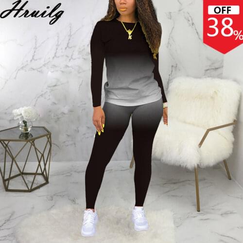 Plus Size 5xl 2 Piece Outfits for Women Pants and Top Sets Tie Dye Print Casual Autumn Sweat Suits Fashion Lounge Wear Clothes