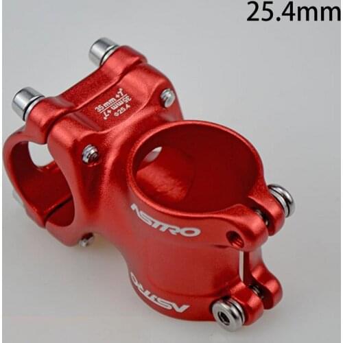 1 Pair Bicycle Short 35mm Stem 1-1/8" To 25.4mm/31.8mm Cycling Handlebar Stem Riser Fixed Bike Bar Stem Hot