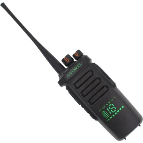 Anysecu AC-215R Radio active view screen Walkie Talkie 400-480MHz Group call Ham Radio hidden screen UHF