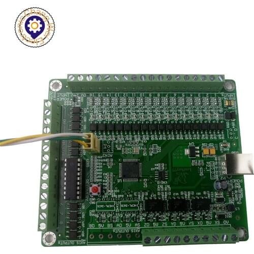 CNC 3-axis MACH3 USB control board 500kHz Control Card Interface Card (NPN Version)