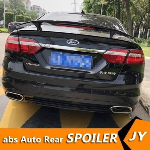 For Ford Taunus Spoiler 2012-2018 Taunus spoiler TF High Quality ABS Material Car Rear Wing Primer Color Rear Spoiler