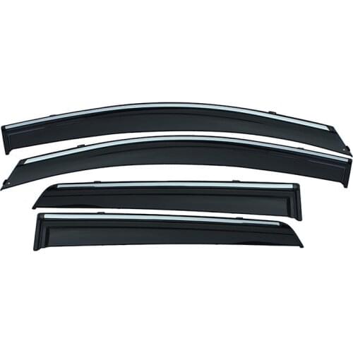 For Nissan Teana J32 2008 2009 2010 2011 2012 Car Styling Smoke Window Sun Rain exterior visor Deflector Guard 4pcs Accessories