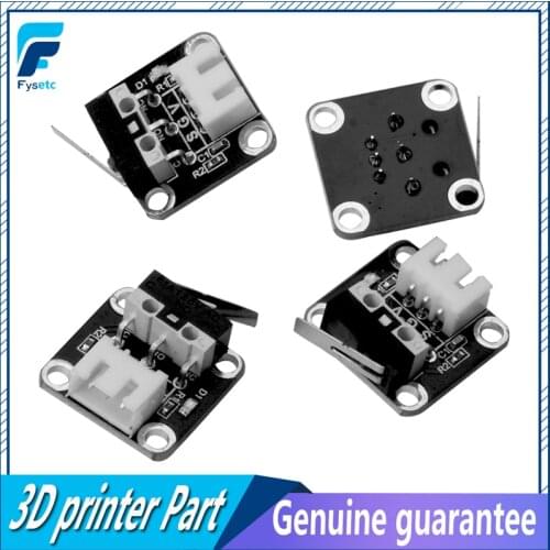 3pcs 3D Printer Kits Endstop Limit Switch Plug Control CNC For CR-10 CR-10S CR-S4 CR-S5 Ramps 1.4 Tarantula / Tornado 3D Printer