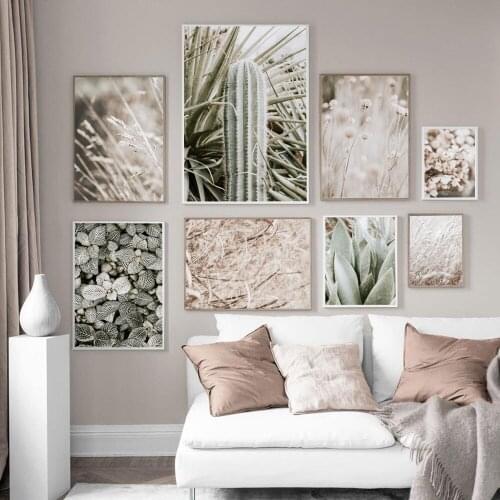 Farm Plant Flower Leaves Wheat Landscape Wall Art Canvas Painting Nordic Posters And Prints Wall Pictures For Living Room Decor