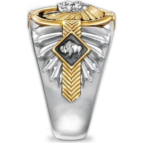 Vintage Warrion Ring 925 Sterling Silver Rings For Women men Party Anniversary ring finger jewelry personalized