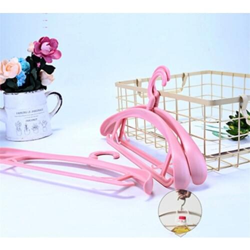 41.5 cm Wide Shoulder Non-slip Closet Space Saving Plastic Coat Hanger Durable Wet Dry Clothing Hanger