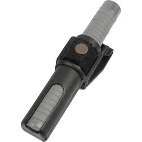 Extendable Personal Defense Baton Police Holster Nylon Belt Baton Holder Cover Snap Lock 360 Rotate Fit 21-26inch Batons