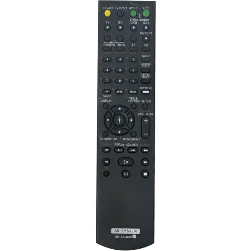 RM-AAU029 148061811 Replace Remote Control For Sony AV Receiver Home Theater System
