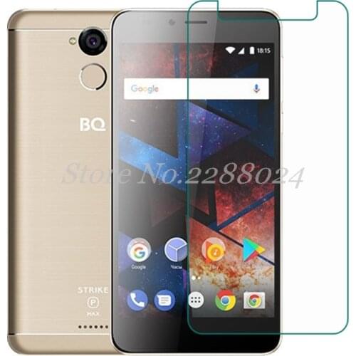 Smartphone 9H Tempered Glass for BQ BQ-5594 Strike Power Max 5594 5.5" GLASS Protective Film Screen Protector cover phone