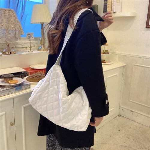 All Match Pleated Women Handbags Large Capacity Ladies Shoulder Messenger Bags Fashion Design Female Daily Casual Tote Bolsas