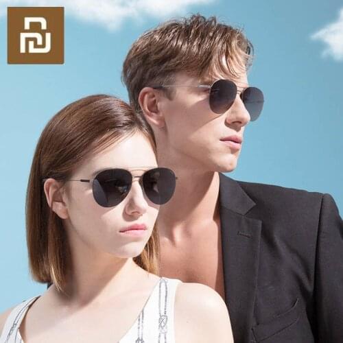Andz Nylon Polarized Blue Film Aviator Mirror Wears Without Feeling Super Clear Vision Simple Design No Border 3Colors