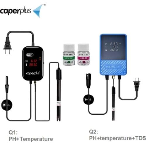 110-240V Caperplus PH Temperature intelligence Monitor detector WIFI APP PH Digital Monitor For Plant Fish tanks Aquarium