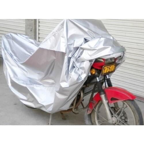 2021 Breathable Dust Proof Cover Motor Bike Rain Coat Durable PEVA Fabric Waterproof Outdoor Motorcycle Suitable For All Moto