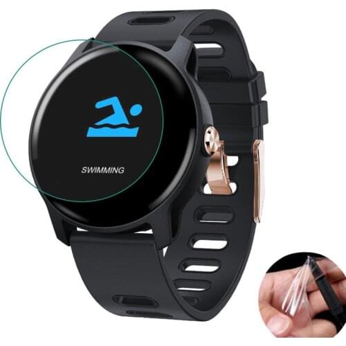 3pcs Soft Clear Protective Film Guard Protection For SENBONO LEMFO S08 Smart Watch Smartwatch Screen Protector Cover (Not Glass)