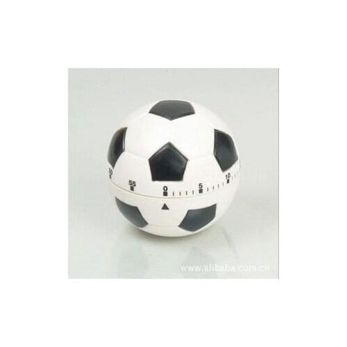 60 Minutes Multifunctional Football Style Kitchen Mech Dial Timer Time Reminder Countdowner Alarm Clock Free Shipping