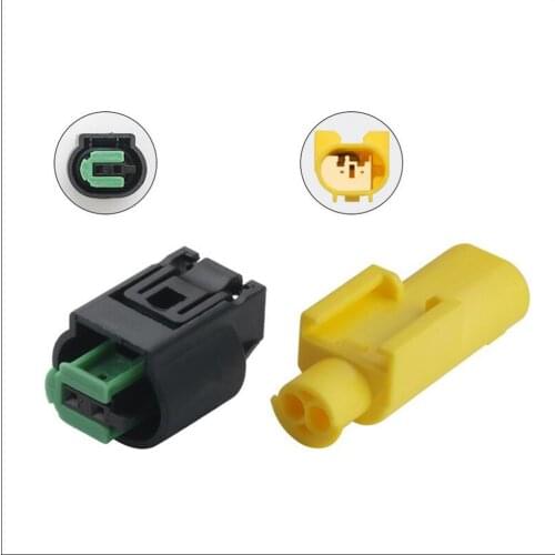 967644-1 car wire Female cable Waterproof sheath 2 pin connector automotive Plug socket include terminals seal DJ7023Y-0.6-21
