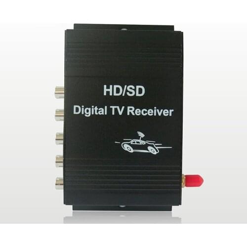 Car Digital TV Box High-speed Mobile Isdb-t Receiver TV Tuner DVB-T Auto Mobile Brazil Chile Peru