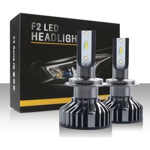 HOLYWOOT Car Headlight F2-ZES 16000LM 6000K 80W H1,H3,H7,H11/H8/H9,880/881/H27,9005/HB3/H10,9006,9012,H4//9003 Auto fog lamp