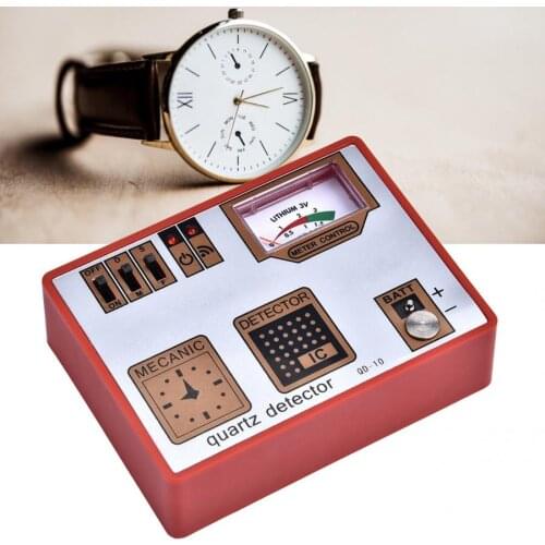 Demagnetizer Timegrapher Demagnetization/Battery Measure/Pulse/Quartz Tester Machine Battery Capacity Detector Watch Repair Tool