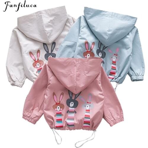 Fanfiluca Spring Jackets For Girls