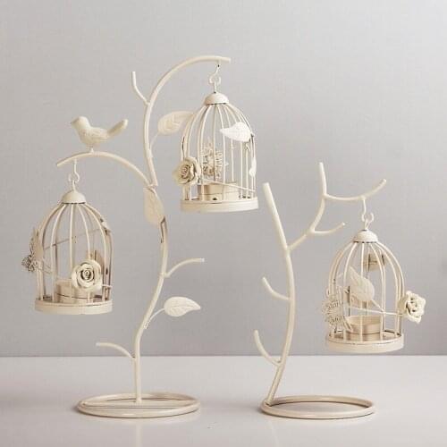 Ice yun Decorative Cage Candlesticks