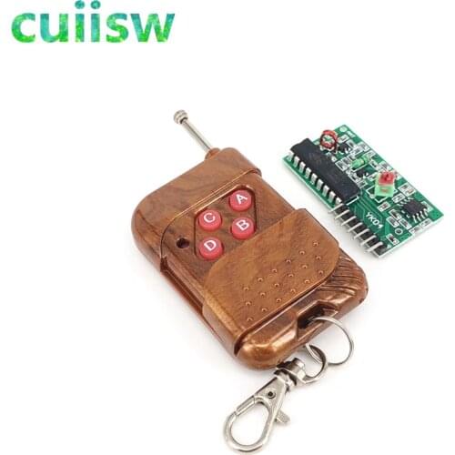 1set IC 2262/2272 4 Channel 315Mhz Key Wireless Remote Control Kits Receiver module For arduino