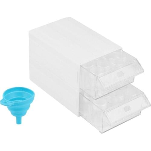 Diamond Painting Accessory Storage Box,44 Slots Independent Container Suitable for Diamond Art Beads and Rhinestone