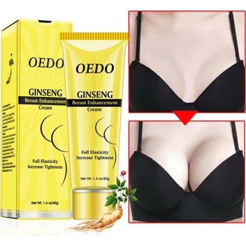 Ginseng Breast Enlargement Cream Effective Full Elasticity Breast Enhancer Increase Tightness Big Bust Cream Breast Care