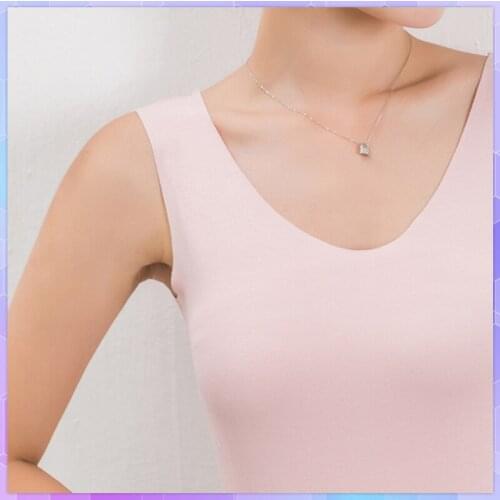 Ice Silk Tank Tops Solid Womens Tube Top Female Seamless Camisole Female Large Size Basic Sleeveless Knitted Corset Top Summer
