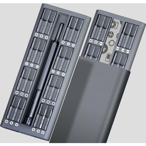 Chrome Multifunctional Precision Hex Screwdriver Set Computer Repair Home Tools Screw Driver Maintenance Kits