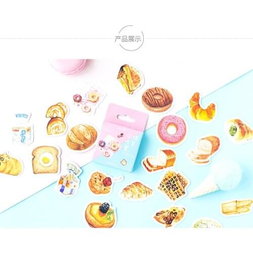 45 pcs DIY Colorful Cartoon Life and Animal kawaii Stickers Diary Planner Journal Note Diary Paper Scrapbooking Albums PhotoTag