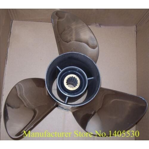 Stainless Steel Propeller for Yamaha 4 stroke 90-140hp outboard motors Model No. 13x17-k