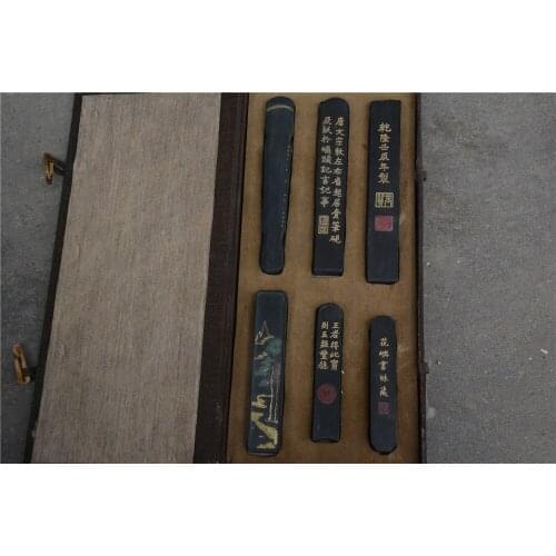 Rare Old Chinese Ink ingot,Jing sheng ya ji, with mark, best collection&Decoration,free shipping