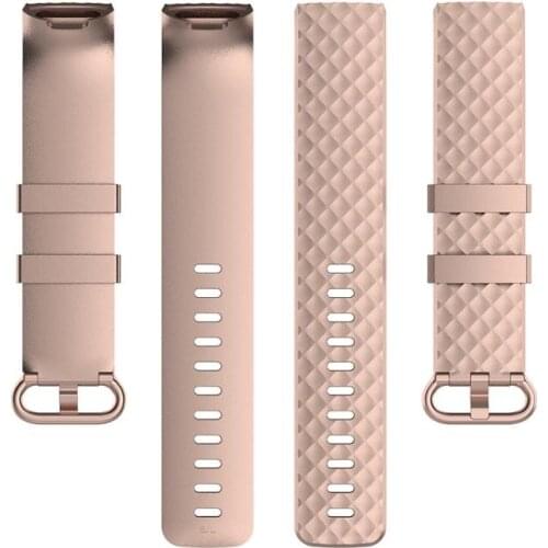 TPU Silicone Wrist Strap For Fitbit charge 3 charge4 Wristband For Fitbit charge 4 / SE Band Replacement accessories Bracelet