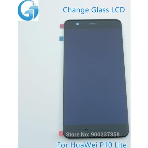 Change Glass LCD Without Frame For HUAWEI P10 Lite LCD Display Screen For HUAWEI P10 Lite Screen