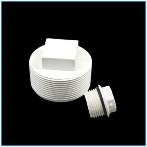 The outer thread plug of PVC outer teeth plug the outer thread plug to plug the cap