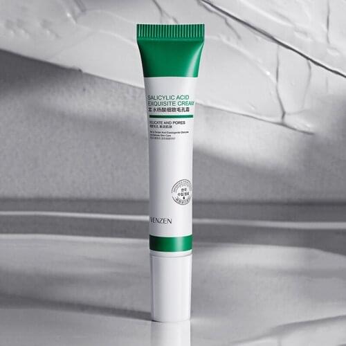 Salicylic Acid Pore Refining Facial Cream Repairing Delicate Skin Rejuvenation Moisturizing Refreshing Oil Control Mild Smooth