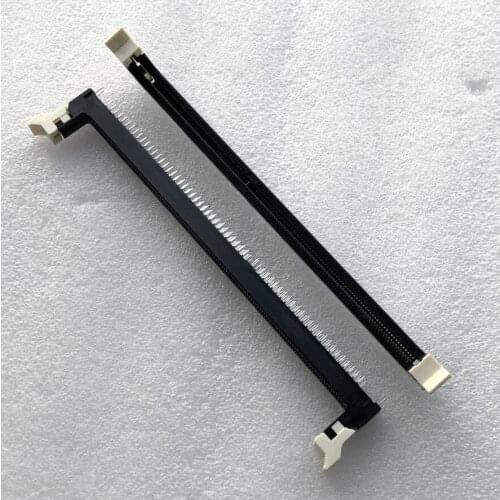 2PCS) Taiwan made brand new original desktop memory slot DDR3 240p 1.5V memory socket black